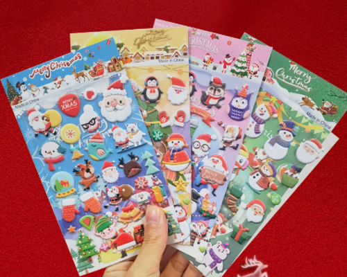 商品番号KL274ぷくぷくシール ぷっくりシール 3Dステッカー 立体