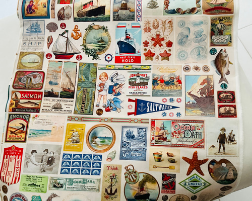 海のパネル生地 Saltwater by Cathe Holden for moda fabrics 生地