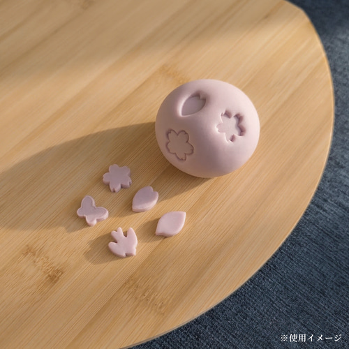 5種/10点セット】春〜初夏 押し型 抜き型 練り切り｜和菓子道具｜桜