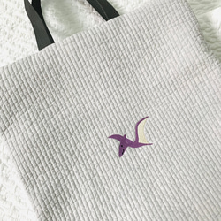 ライヴリーダイナソー　選べるレッスンバッグ　H40W40D4 ヌビ　入園入学準備　お稽古バッグ　通園バッグ　絵本バッグ 2枚目の画像