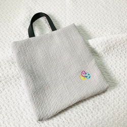 ライヴリーダイナソー　選べるレッスンバッグ　H40W40D4 ヌビ　入園入学準備　お稽古バッグ　通園バッグ　絵本バッグ 3枚目の画像