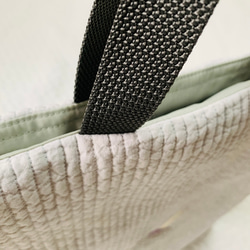 ライヴリーダイナソー　選べるレッスンバッグ　H40W40D4 ヌビ　入園入学準備　お稽古バッグ　通園バッグ　絵本バッグ 6枚目の画像