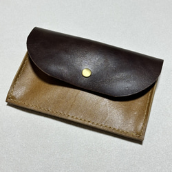 人気】【受注生産】ラクダ革のシンプルな長財布（マチ付小銭入れ） 長