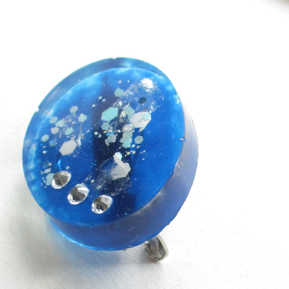 解きかけた答えに自信が持てなくても、クォーツと星空が解を求めてくれる♪<ぼぼ屋のブローチ>SB1198 3枚目の画像