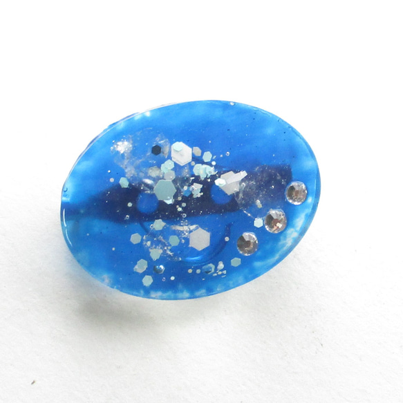 解きかけた答えに自信が持てなくても、クォーツと星空が解を求めてくれる♪<ぼぼ屋のブローチ>SB1198 1枚目の画像