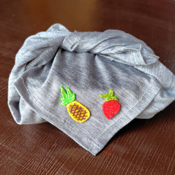 お相撲さんの手刺繍ランチョンマット ランチョンマット スワン工房