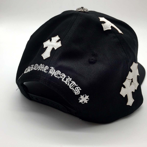 Chrome Hearts クロムハーツ 帽子 ベースボールキャップ ブラック
