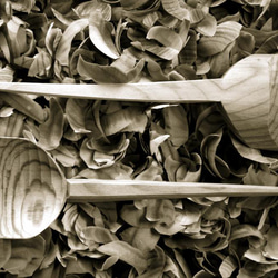 木杓子（ 蛤型汁杓子 / 大 ） 2枚目の画像
