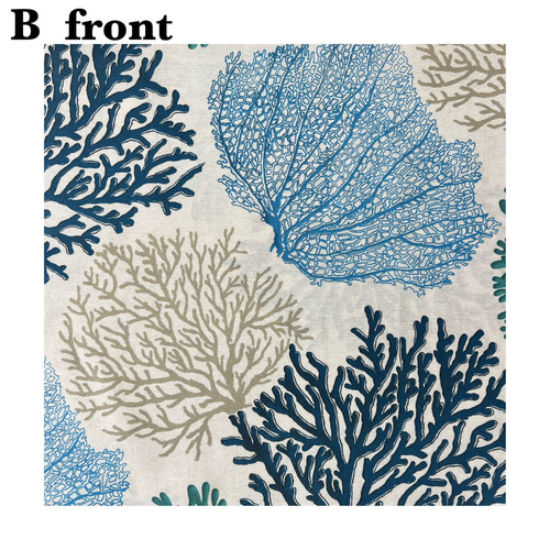 レコラヴ Blue Ocean Gold Beach クッションカバー コースタル クッションカバー 45×45cm 全4種 ビーチ リゾート