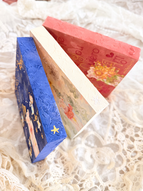 原画・tricolore トリコロール 青色 『moment de joie ～bleue』 5枚目の画像