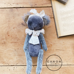 ブルーアイなねこ ハンドメイド ぬいぐるみ Atelier Canon ぬいぐるみ