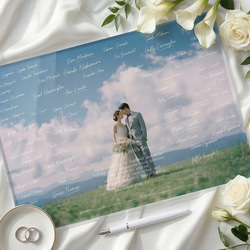 ミールヘーデン】 BLK 結婚式 ウェルカムスペース フォトフレーム 写真