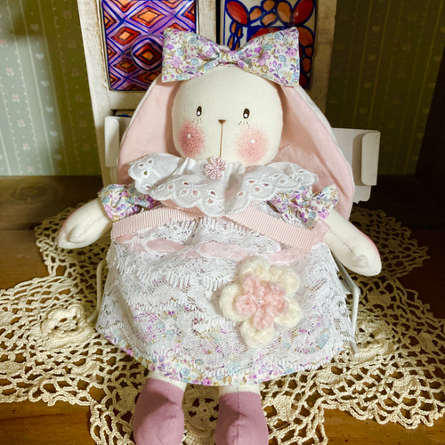 カントリードール(耳垂れうさぎさん) その他人形 hiromin 通販