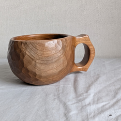 【美品】良岳氏作 木製コーヒーカップ けやき・花梨（2脚セット） 良岳の展示中作品一覧 | ハンドメイド通販・販売のCreema