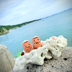 流木&シェルオーナメント/貝殻/シーグラス/サンゴ/海/夏/西海岸