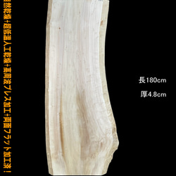 ウェンジ C523 一枚板 乾燥材 棚板 カウンター テーブル DIY 耳付 天板