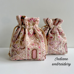インド刺繍 巾着 のおすすめ人気通販 検索結果｜Creema(クリーマ