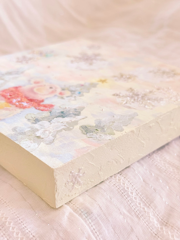 るんさま専用ページ 原画・tricolore トリコロール 白色 『douce nuit ～blanc』 3枚目の画像