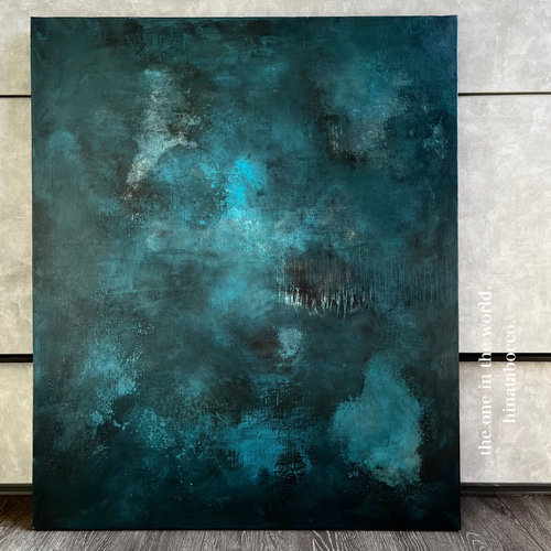 現代アート73×60.5㎝F20 大きめモダン絵画原画抽象画