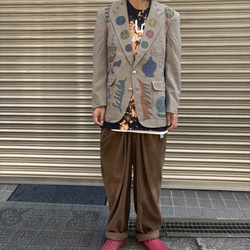古着 ヴィンテージ vintage パンツ ゴブラン ゴブランパンツ フリンジ