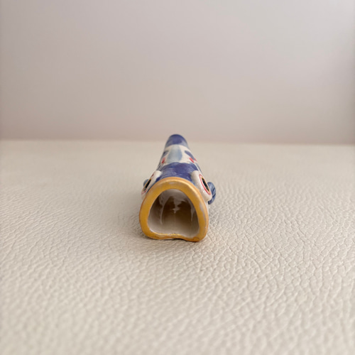 わんこ大将 パグ 鯉のぼり 兜 陶器 立体・オブジェ Atelier Romney