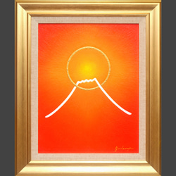 いまを歴史にする AIアート】桜富士山日本20枚限定A4額○がんどう