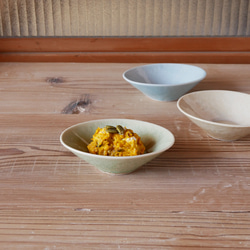 石目の3.7寸楕円鉢　和モダン　 16枚目の画像