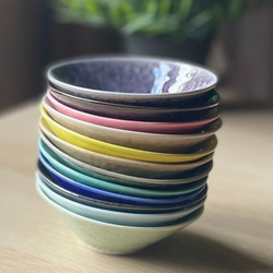 石目の3.7寸楕円鉢　和モダン　 17枚目の画像