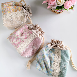 レース 巾着袋 のおすすめ人気通販｜Creema(クリーマ) ハンドメイド