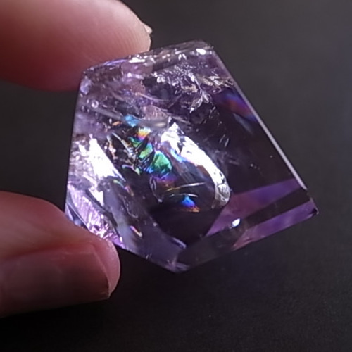 アイリスアメジスト レインボーアメジスト ブラジル産 18g タンブル