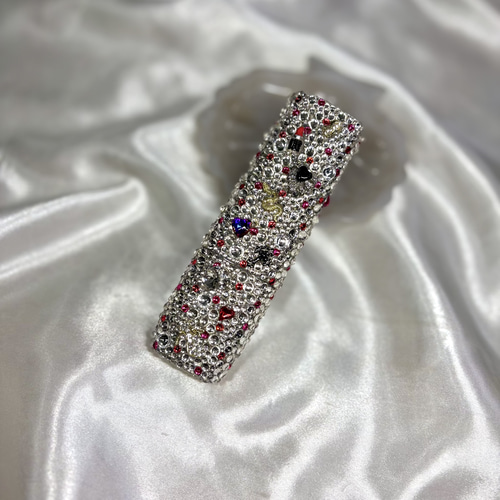 キラキラ✨️ピンク×レッド×パープル×ブラック Y2K 口紅 ギャル 蛇