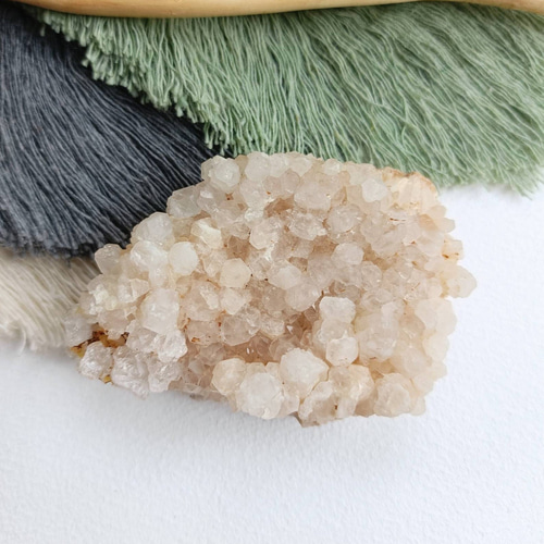 送料無料】国産 水晶 クラスター126.8g その他置物 Gemstone忍 通販