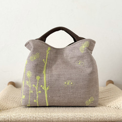 ⚮̈ミナペルホネン Lulu beige かくれんぼトート タック入 トート