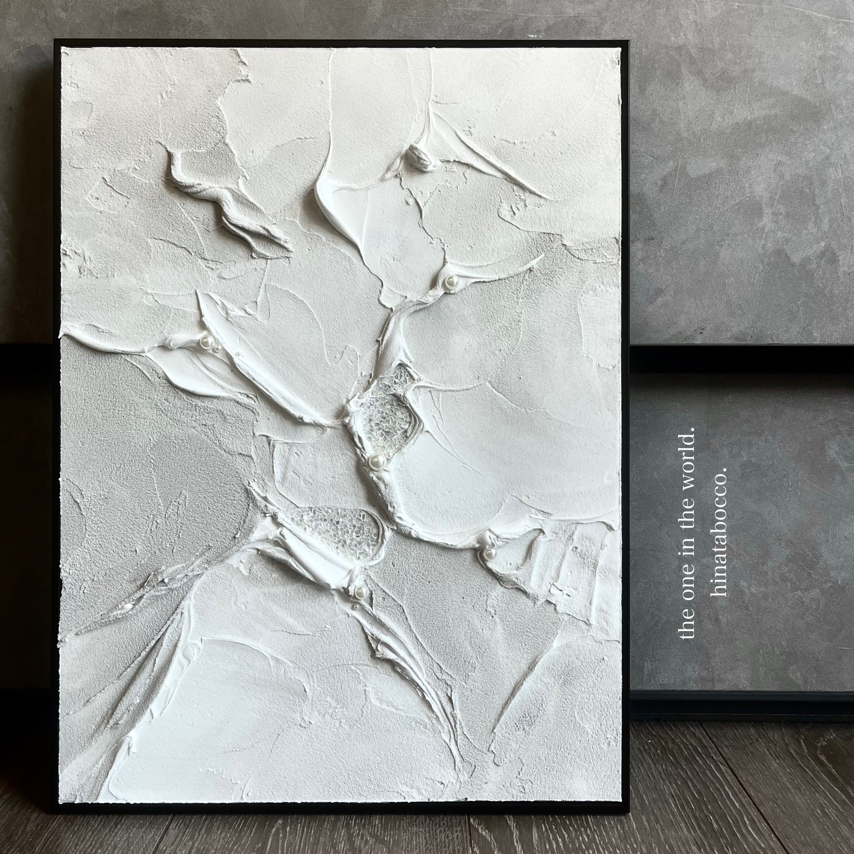現代アート　40×30㎝　キラキラ　大きめ　モダン　アートパネル　インテリア 現代アート40×30㎝キラキラ大きめモダンアートパネルインテリア