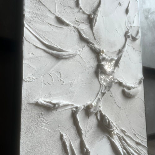 現代アート 40×30㎝ キラキラ 大きめ モダン アートパネル インテリア