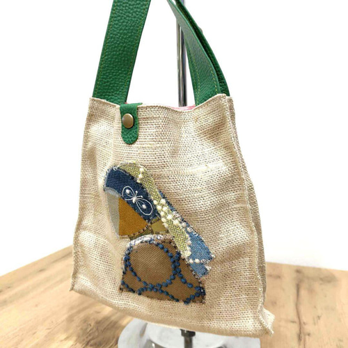 ミナペルホネン＊パッチギャザポケバッグ✂️ハンドメイド 【公式通販】