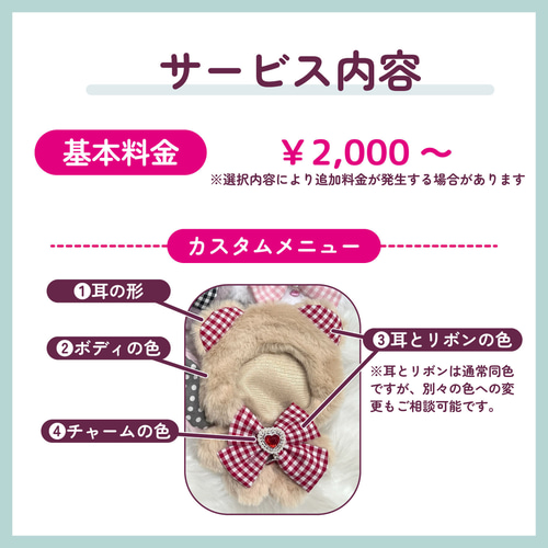 どうぶつ着ぐるみ ぬい服 セミオーダー ぬいぐるみ NIJIGEN MARCHE