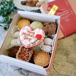 2026年】お正月クッキー缶(正方形) クッキー CAN-tasticcookies! 通販