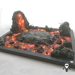 ジオラマ　ジオラマベース　セット価格　地獄　火山　プロフ必読願います ジオラマ ジオラマベース セット価格 地獄 火山 プロフ必読願います