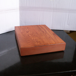 ○屋久杉 無垢 ティッシュケースカバー ティッシュペーパーボックス