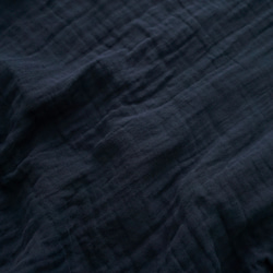 ショートガーゼロンT/ブラック/知多木綿3重ガーゼ 14枚目の画像