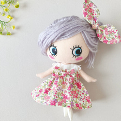 ふわふわピンクのワンピース♡ヘアゴムセット イルメール イーマリー