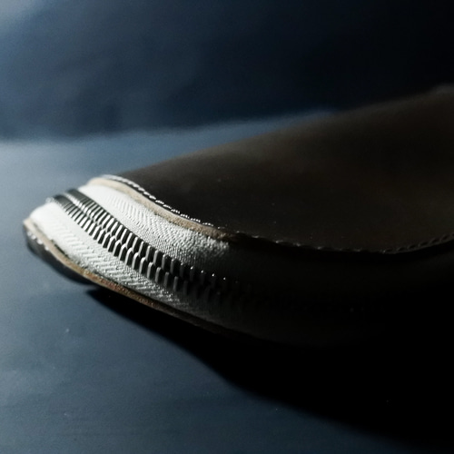 [オリジナル] J1 Zip wallet 長財布　ブラック J1 Zip wallet グレー 本革長財布 L字ファスナー GUIDI 長財布 Nömadd