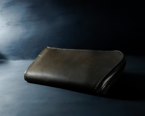 GUIDI 長財布 J1 Zip wallet グレー 本革長財布 L字ファスナー GUIDI 長財布 Nömadd