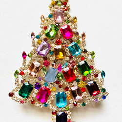 チェコガラス ビンテージ クリスマスツリー ヴィンテージ チェコ