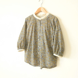 Ditzy floral blouse グリーン M～Lサイズ ブラウス hariangii 通販