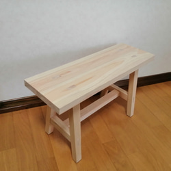 伝統技法ほぞ組】木製スツール 2脚セット 高さ65cm 丸椅子 stool