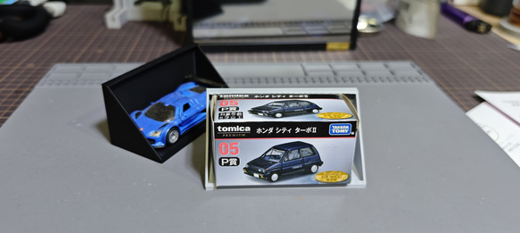 3インチ(1/64)ミニカーディスプレイ 6枚目の画像