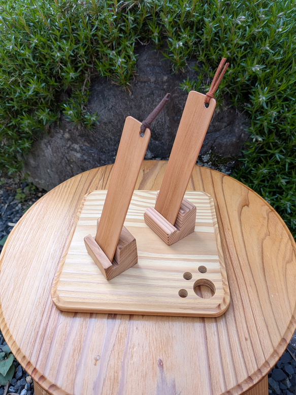 木の栞『20世紀梨』1点 2枚目の画像