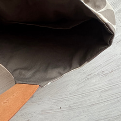 新作♡あんぱん柄♡小さいのにちゃんと主役♪ミニバック★革の持ち手が可愛い♡母の日や誕生日プレゼントにも♪ 9枚目の画像